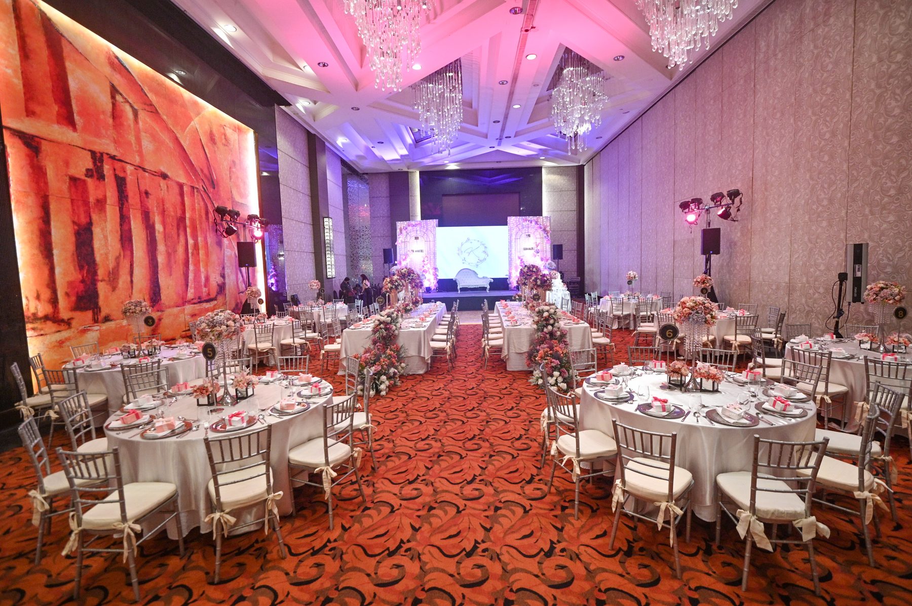 Debut venue and styling