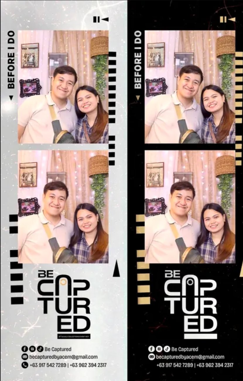 Neil and Marife photobooth at Before I Do