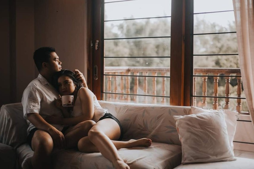 Prenup photoshoot at Nana's Farm Tagaytay