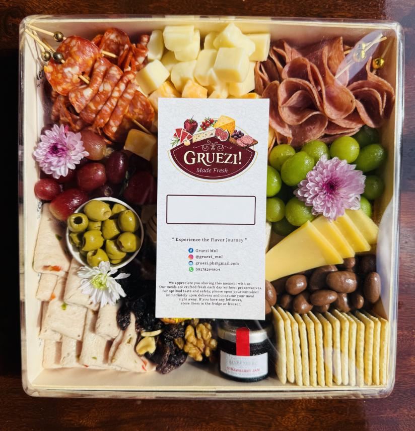 Grüezi MNL charcuterie board