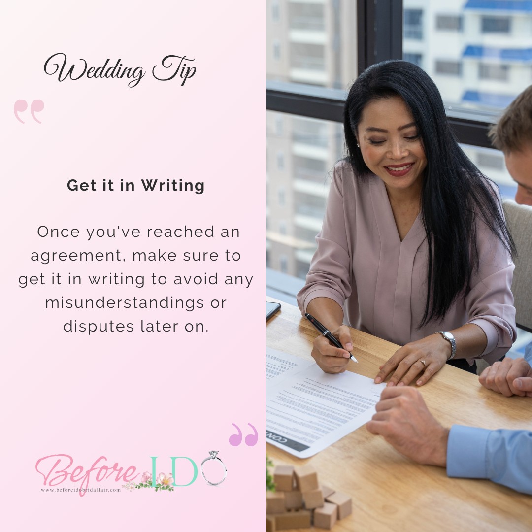 Get It in Writing