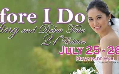 Before I Do – Wedding and Debut Fair 21st Edition Pre-Event Press Release