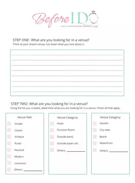 up2202 BID venue questionnaire